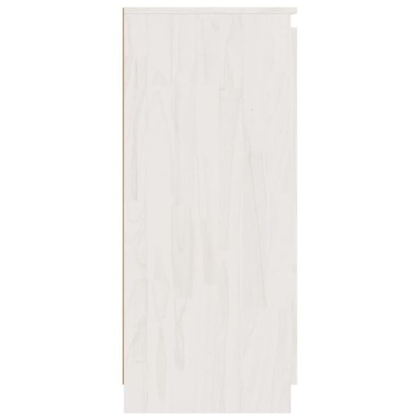 Sideboard 60x36x84 cm Solid Pinewood – White