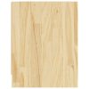 Halstead Bedside Cabinet 40×30.5×40 cm Solid Pinewood – Brown, 1