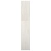 Book Cabinet Solid Pinewood – 40x30x167.5 cm, White