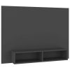 Collinsville Wall TV Cabinet 120×23.5×90 cm Engineered Wood – Grey