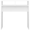 Console Table 78x30x80 cm Engineered Wood – White