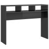 Console Table 105x30x80 cm Engineered Wood – High Gloss Grey