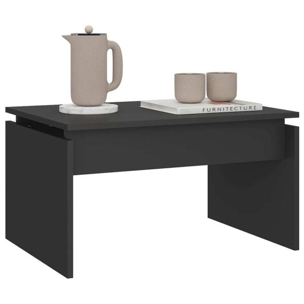 Coffee Table 68x50x38 cm Engineered Wood – Grey