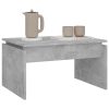 Coffee Table 68x50x38 cm Engineered Wood – Concrete Grey
