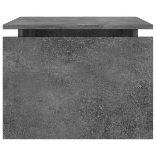Coffee Table 68x50x38 cm Engineered Wood – Concrete Grey