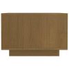 Coffee Table 50x50x33.5 cm Solid Pinewood – Honey Brown