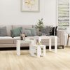 Nesting Tables 3 pcs Engineered Wood – White