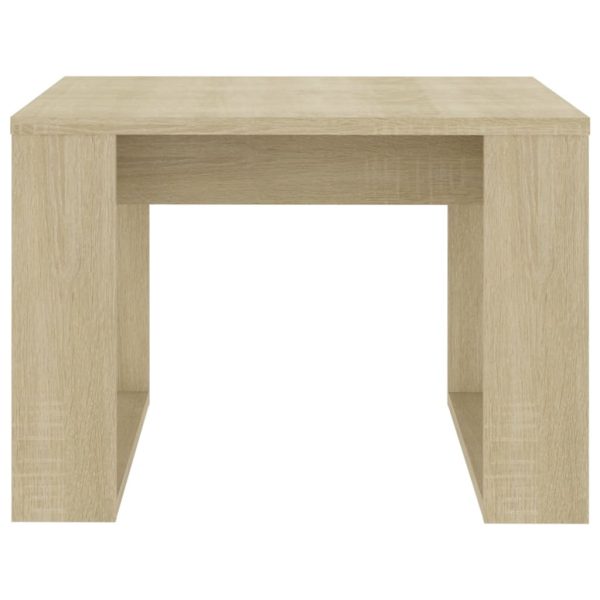 Alamitos Side Table 50x50x35 cm Engineered Wood – Sonoma oak