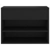 Shoe Bench 60x30x45 cm Engineered Wood – Black
