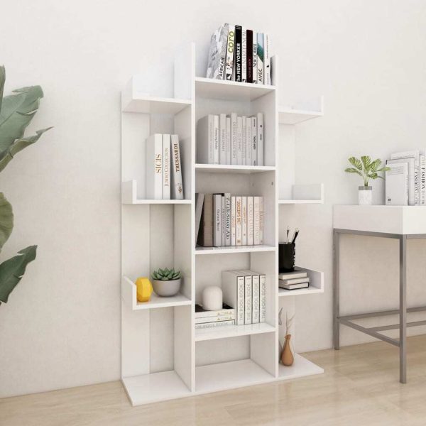 Book Cabinet 86×25.5×140 cm Engineered Wood