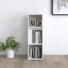 Corner Cabinet Engineered Wood – 33x33x100 cm, White
