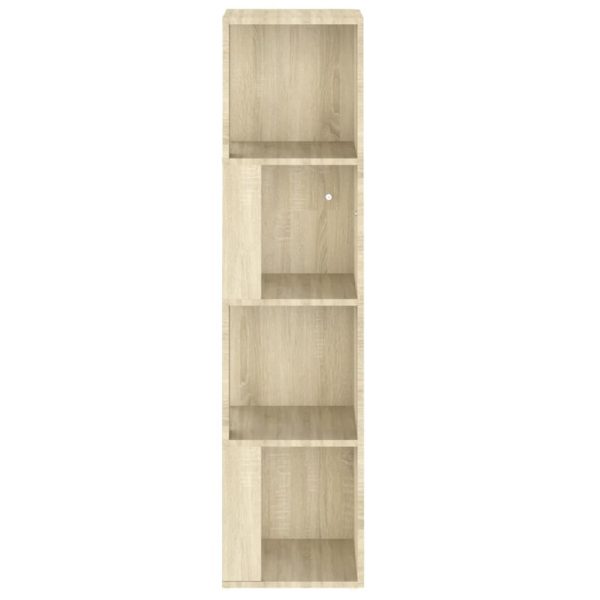 Corner Cabinet Engineered Wood – 33x33x132 cm, Sonoma oak