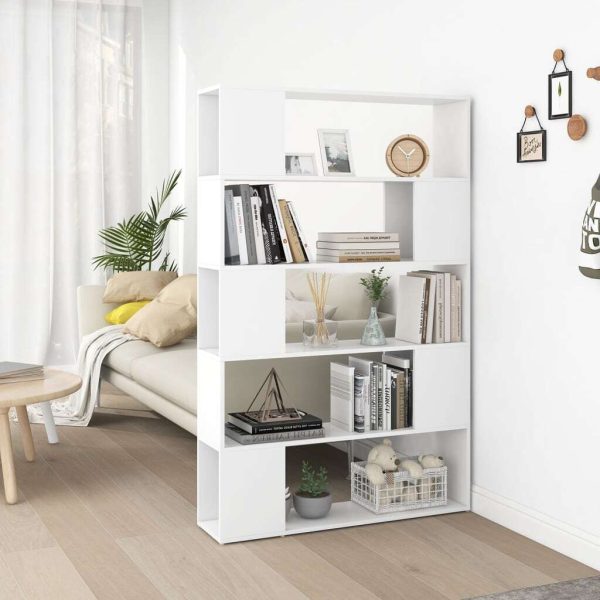 Euston Book Cabinet Room Divider 100x24x155 cm Engineered Wood