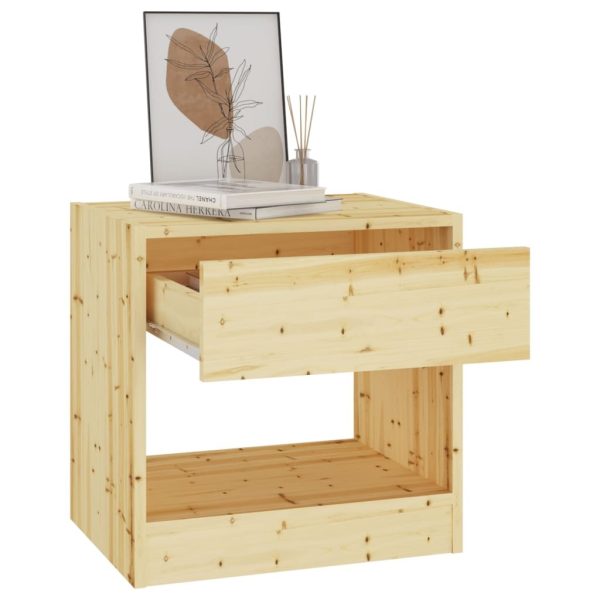 Pinehurst Bedside Cabinet 40x31x40 cm Solid Firwood – 2