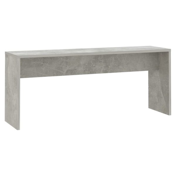 3 Piece Dining Set Engineered Wood – Concrete Grey