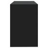 Desk 101x50x76.5 cm Engineered Wood – Black