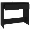 Console Table 89x41x76.5 cm Engineered Wood – Black