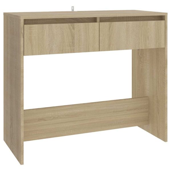 Console Table 89x41x76.5 cm Engineered Wood – Sonoma oak