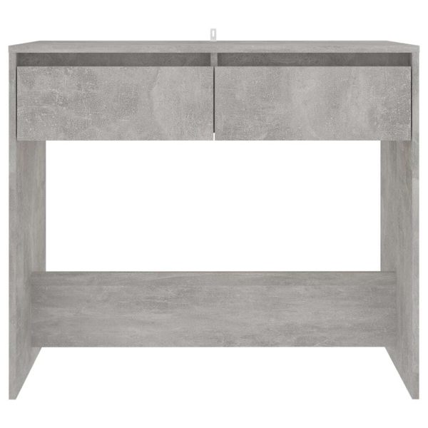 Console Table 89x41x76.5 cm Engineered Wood – Concrete Grey
