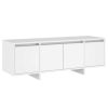 Ottumwa TV Cabinet 120x30x40.5 cm Engineered Wood – White