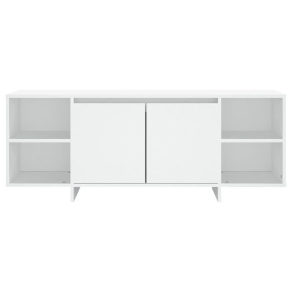 Sylvania TV Cabinet 130x35x50 cm Engineered Wood – White