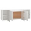 Sylvania TV Cabinet 130x35x50 cm Engineered Wood – White