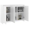 Sideboard 102x33x75 cm Engineered Wood – White
