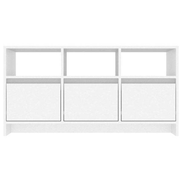 Glassboro TV Cabinet 102×37.5×52.5 cm Engineered Wood – White