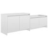 Centennial TV Cabinet 146.5x35x50 cm Engineered Wood – High Gloss White