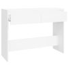 Console Table 100x35x76.5 cm Engineered Wood – White