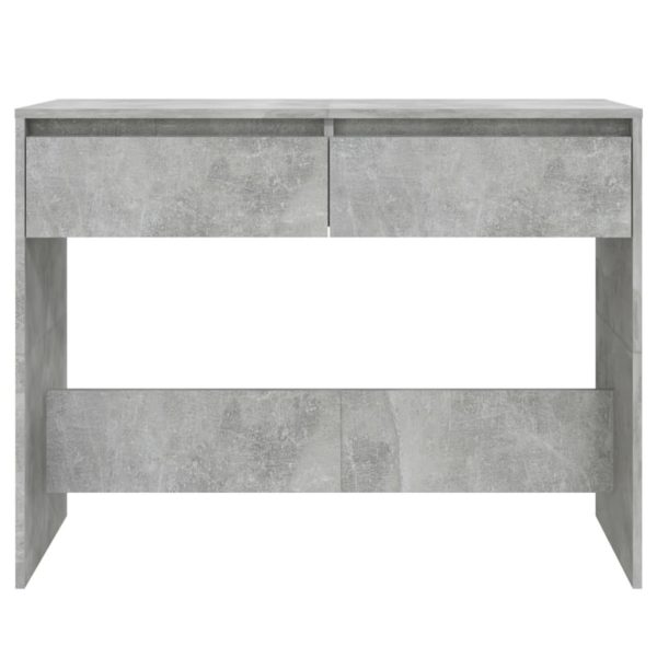 Console Table 100x35x76.5 cm Engineered Wood – Concrete Grey