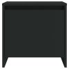 Falmouth Bedside Cabinet 45x34x44.5 cm Engineered Wood – Black, 1