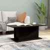 Coffee Table 102×55.5×40 cm Engineered Wood – Black