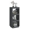 Book Cabinet Solid Pinewood – 40x35x103 cm, Grey