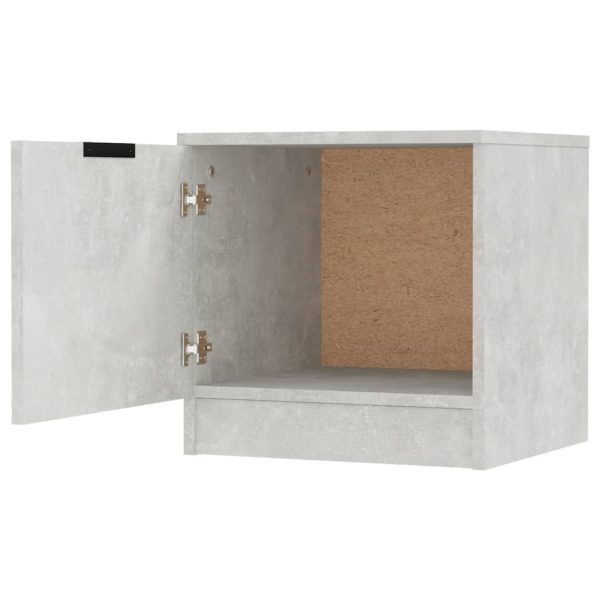 Horizon Bedside Cabinet 40x39x40 cm – Concrete Grey, 2