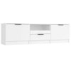 Neenah TV Cabinet 140x35x40 cm Engineered Wood – White