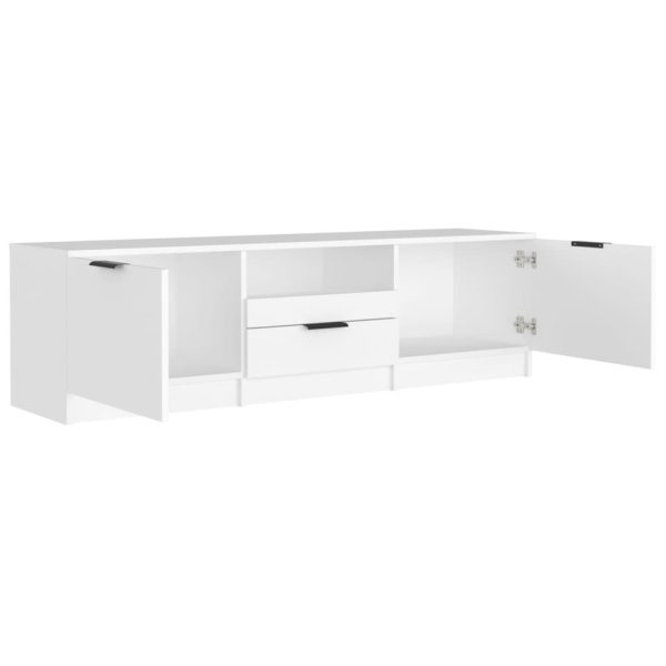 Neenah TV Cabinet 140x35x40 cm Engineered Wood – White
