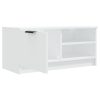 Bloomingdale TV Cabinet 80x35x36.5 cm Engineered Wood – White, 2