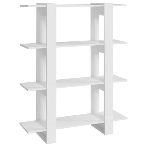 Dural Book Cabinet/Room Divider 100x30x123.5 cm – White