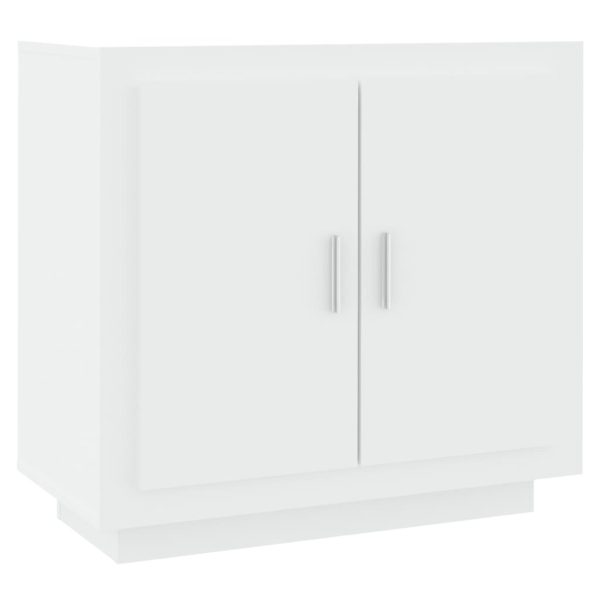 Sideboard 80x40x75 cm Engineered Wood – White