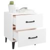 Broadlands Bedside Cabinet 40x35x47.5 cm – White, 2