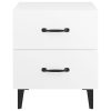 Broadlands Bedside Cabinet 40x35x47.5 cm – White, 2