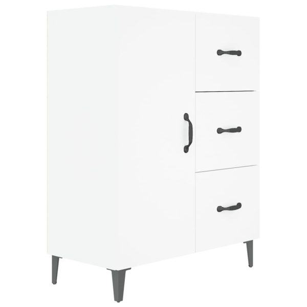 Sideboard 69.5x34x90 cm Engineered Wood – White