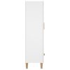 Highboard 70x31x115 cm Engineered Wood – White