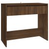 Console Table 89x41x76.5 cm Engineered Wood – Brown Oak