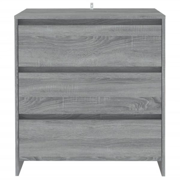 Sideboard 70x41x75 cm Engineered Wood – Grey Sonoma