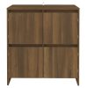 Sideboard 70x41x75 cm Engineered Wood – Brown Oak