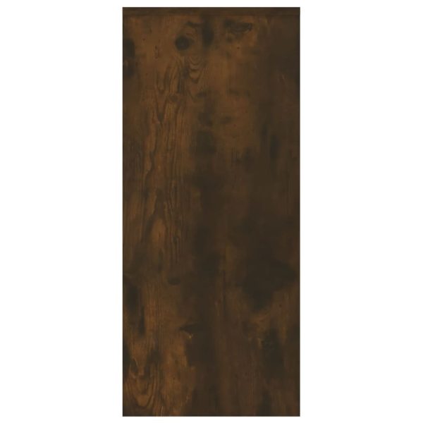 Sideboard 102x33x75 cm Engineered Wood – Smoked Oak