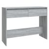 Console Table 100x35x76.5 cm Engineered Wood – Grey Sonoma
