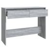 Console Table 100x35x76.5 cm Engineered Wood – Grey Sonoma